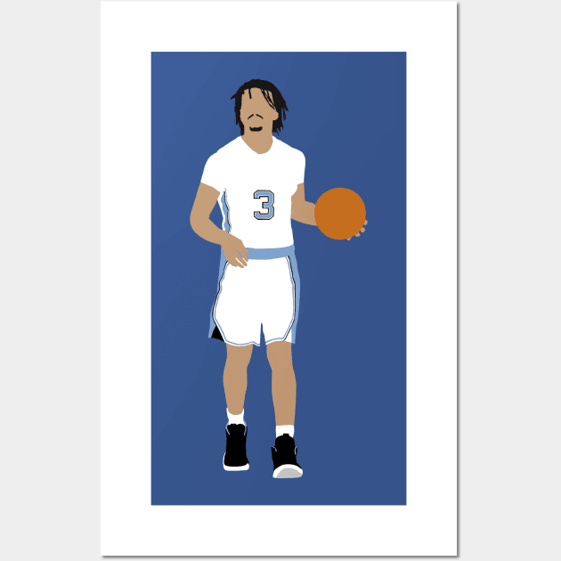 Cole Anthony North Carolina Wall Art by xRatTrapTeesx